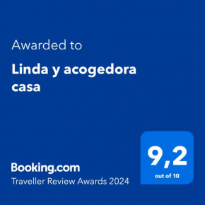 Linda y acogedora casa